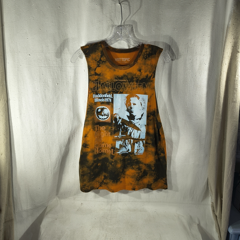 John Carpenter Halloween Graphic Unisex Size Medium Tank Top By Hot Topic